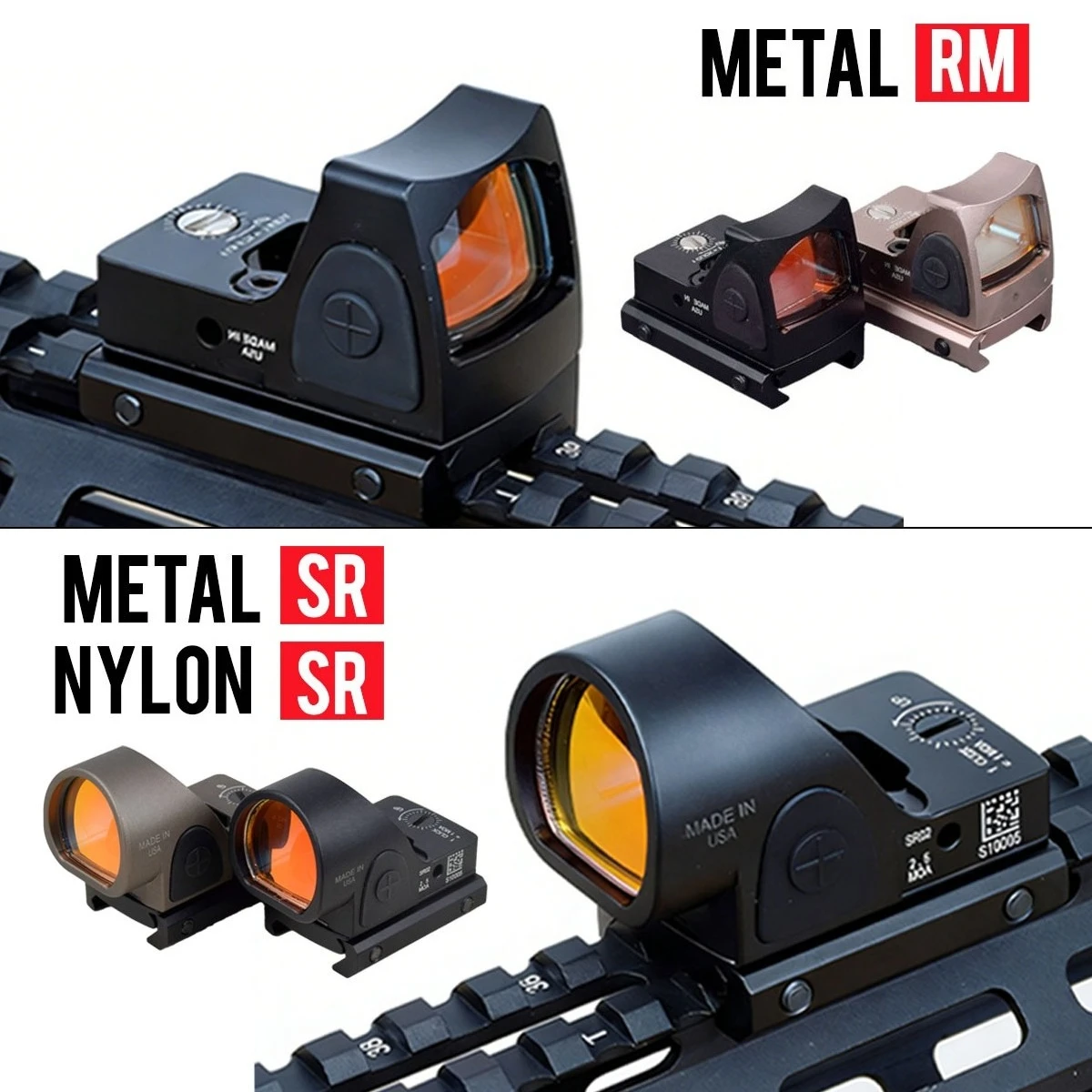 Голографический прицел SR RM Red Dot Sight из нейлона и металла для 20-мм планки, рефлекторный, для охоты, страйкбола, оптика, коллиматор для Glock 17 19
Голографический прицел SR RM Red Dot Sight из нейлона и металла для 20-мм планки, рефлекторный, для охоты, страйкбола, оптика, коллиматор для Glock 17 19