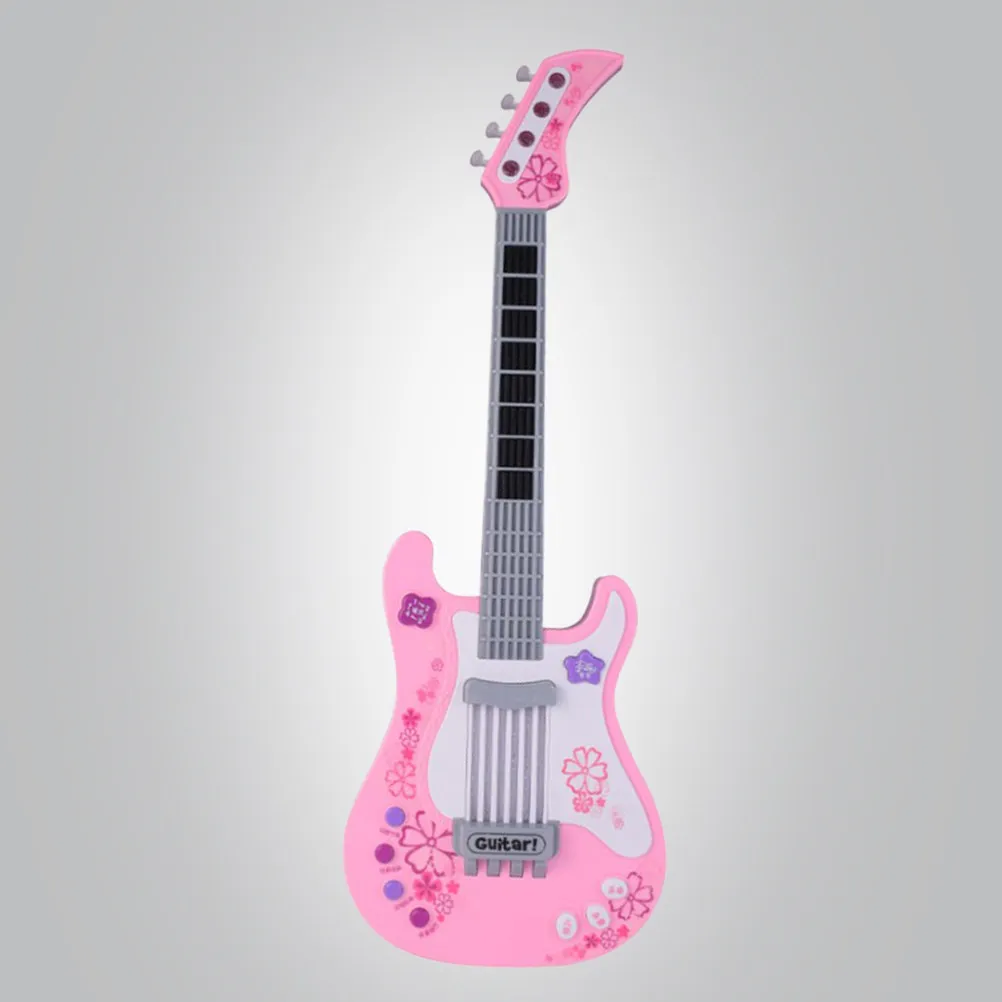 Electronic Guitar Pink Kids Simulation Bass Player Educational Music Instrument Early Learning Musical Instruments for Children
Electronic Guitar Pink Kids Simulation Bass Player Educational Music Instrument Early Learning Musical Instruments for Children