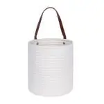 Off White Storage Weaving Bag Handmade Woven Basket with Brown Natural Cotton Rope Organizer Minimalist Multipurpose Home Decor
Off White Storage Weaving Bag Handmade Woven Basket with Brown Natural Cotton Rope Organizer Minimalist Multipurpose Home Decor