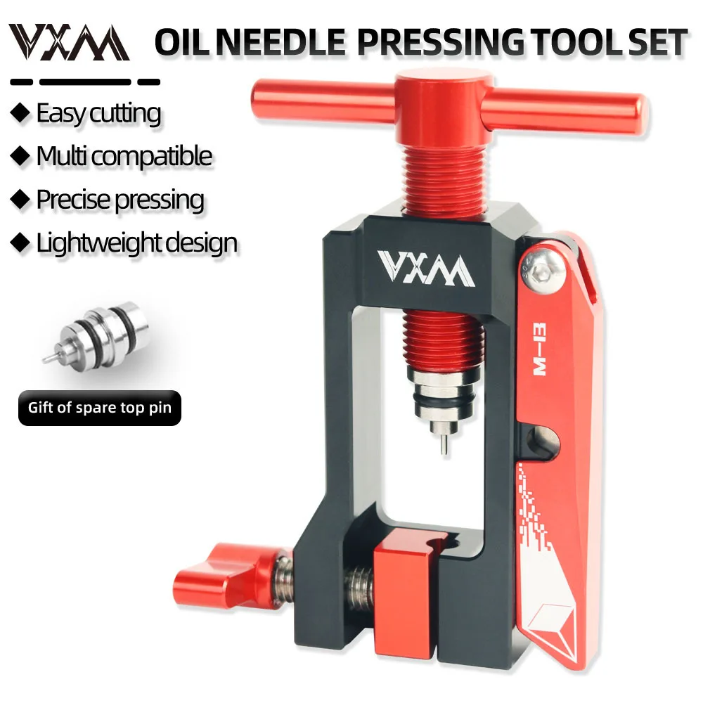 Bicycle universal oil brake needle installation tool oil pipe jacking device five-wire body olive head oil disc T head Tools
Bicycle universal oil brake needle installation tool oil pipe jacking device five-wire body olive head oil disc T head Tools