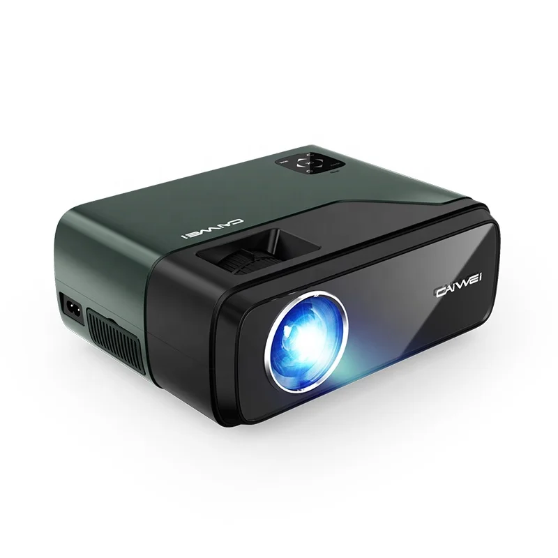 Portable Home Theater Smart LED Projector With 4K Support Full HD 1080P Android 9.0 OS 2G RAM Mobile Phone Compatible