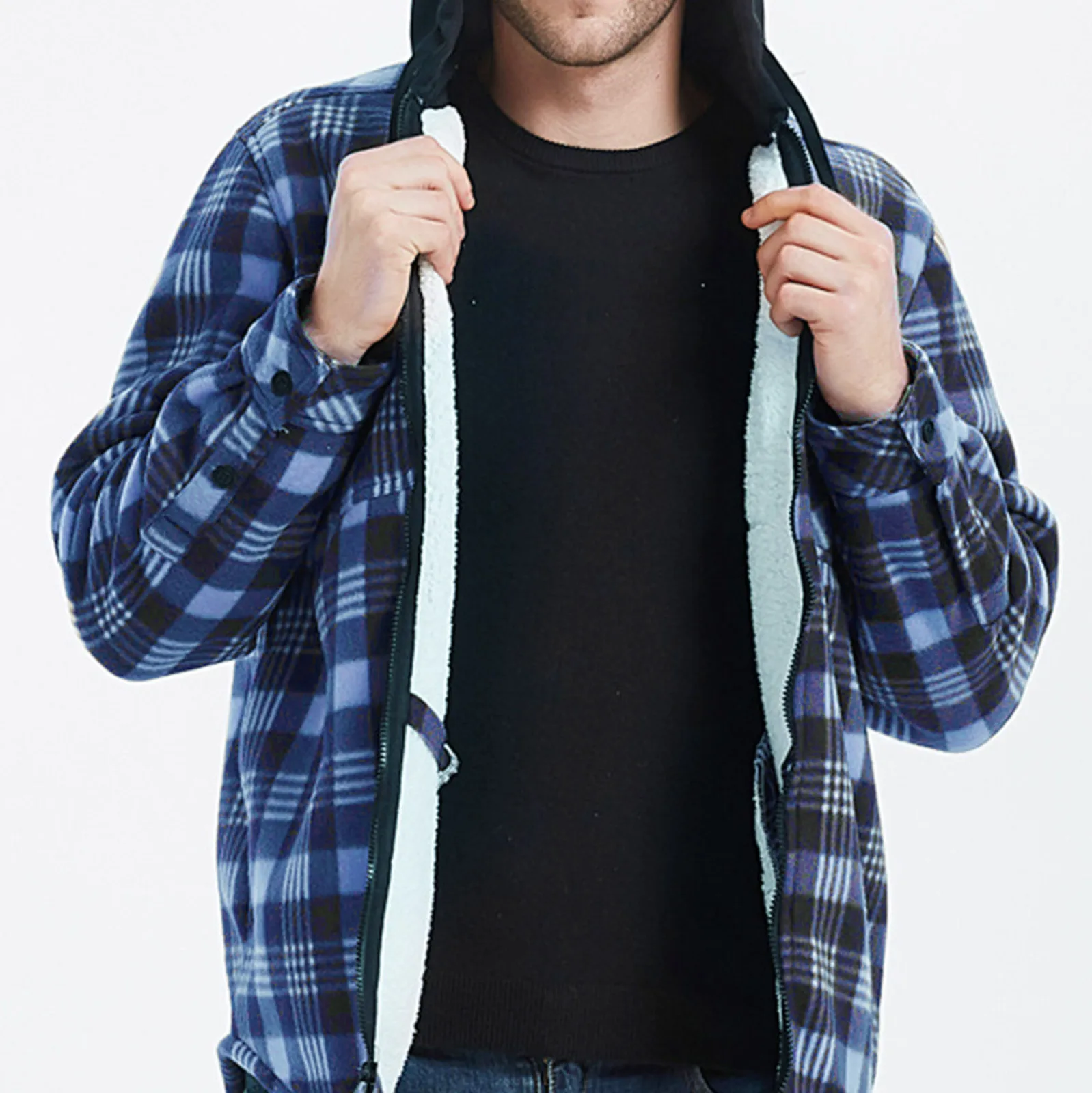 2024 Men's Autumn Winter Jackets Casual Long Sleeve Plaid Thick Warm Coats Men's High Quality Soft Large Size Fashion Jacket
2024 Men's Autumn Winter Jackets Casual Long Sleeve Plaid Thick Warm Coats Men's High Quality Soft Large Size Fashion Jacket