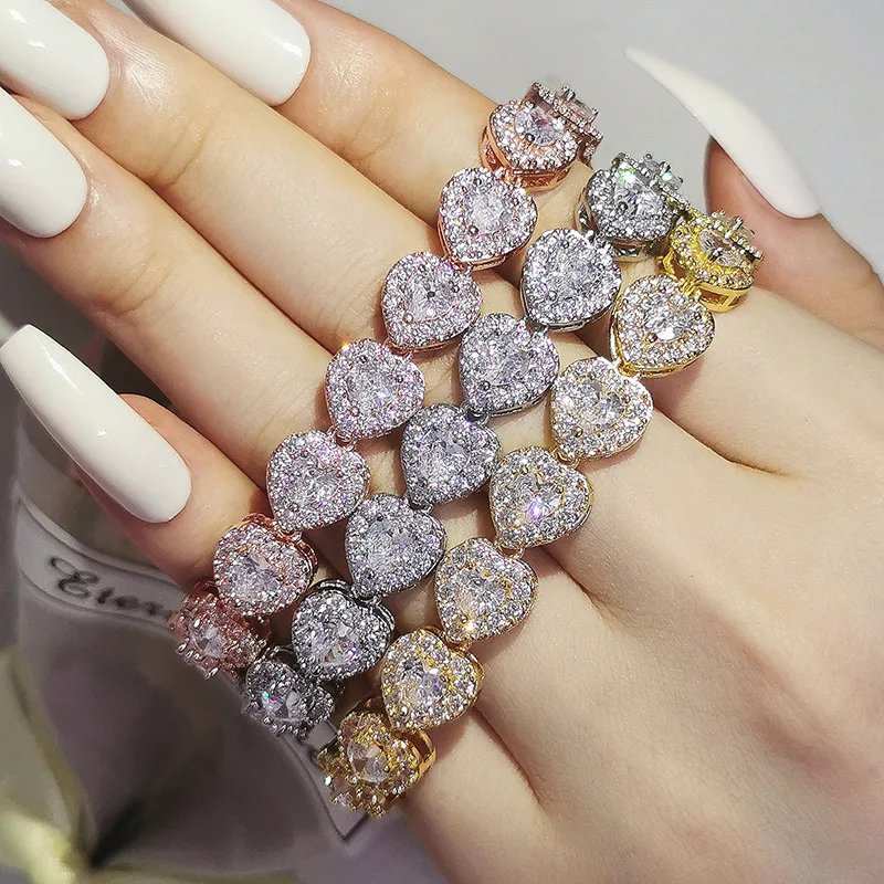 European and American 18K Diamond Zirconia Women's Design Niche Bracelet
European and American 18K Diamond Zirconia Women's Design Niche Bracelet