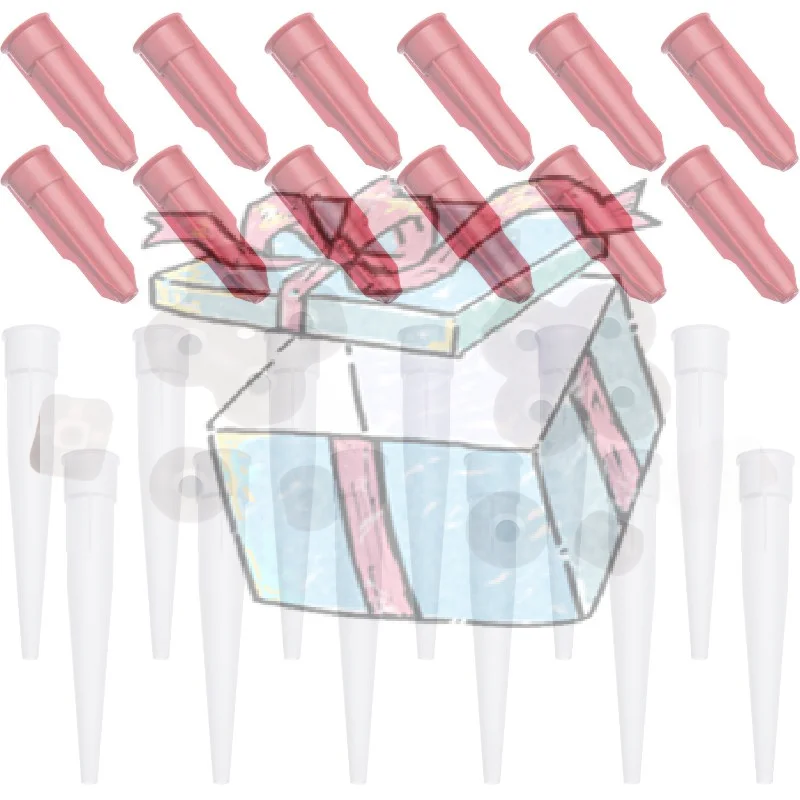 【CCA】12Pcs Spare Silicone Nozzle Sealant Tool Kit Re-sealable Mastic Spare Nozzles Screw Cover For Caulking Pipes
【CCA】12Pcs Spare Silicone Nozzle Sealant Tool Kit Re-sealable Mastic Spare Nozzles Screw Cover For Caulking Pipes