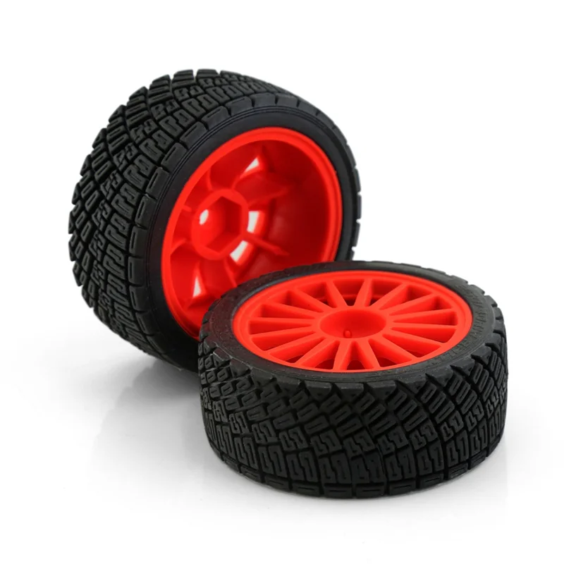 BEDW-4Pcs 67Mm Plastic Wheel Rim Rubber Tire Universal For All 1/10 RC Rally On-Road Racing TAMIYA TT02 XV01 HSP Parts
BEDW-4Pcs 67Mm Plastic Wheel Rim Rubber Tire Universal For All 1/10 RC Rally On-Road Racing TAMIYA TT02 XV01 HSP Parts