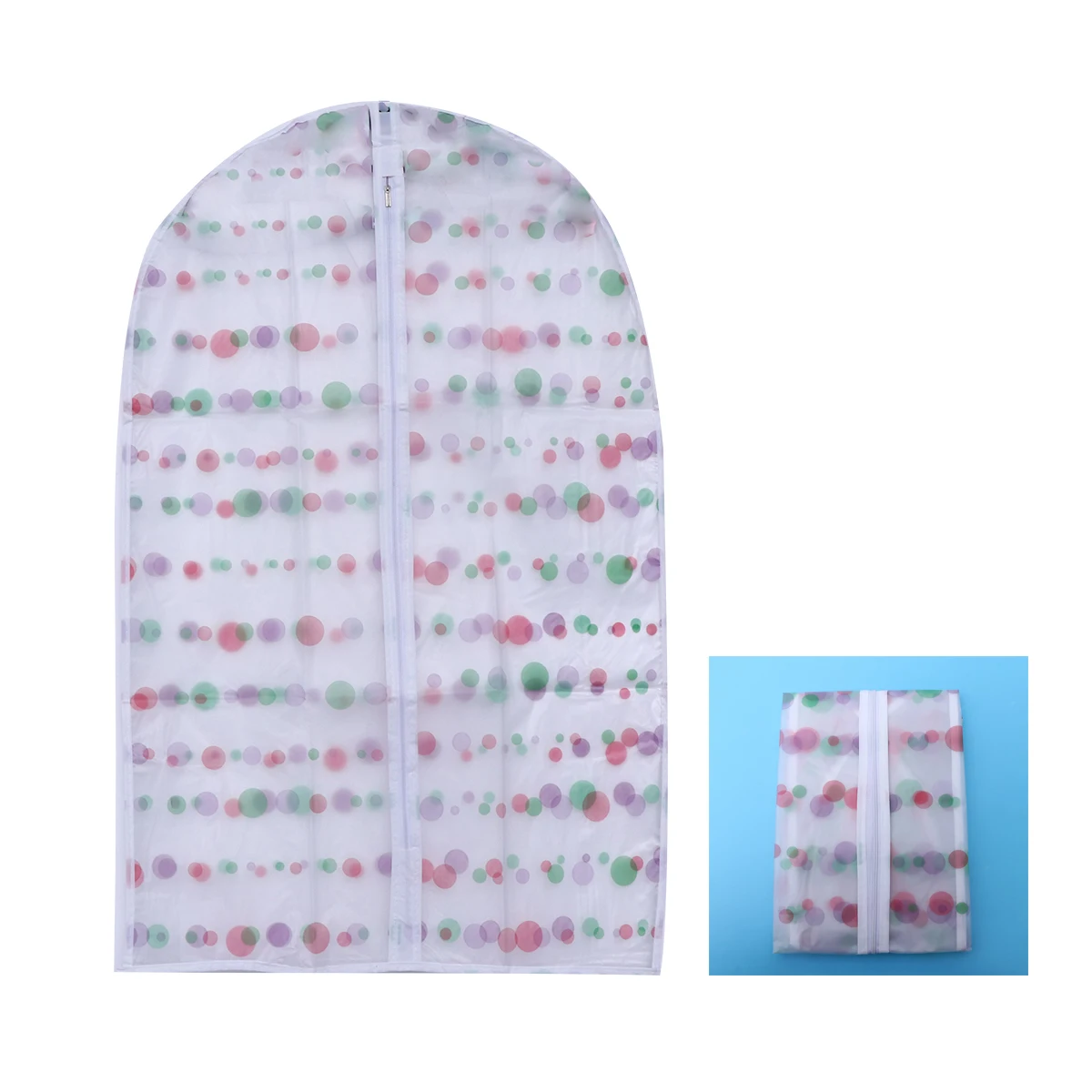 Waterproof Clothes Cover Garment Suit Storage Bag Protector Home Wardrobe Organizer Size S (Dots Pattern)
Waterproof Clothes Cover Garment Suit Storage Bag Protector Home Wardrobe Organizer Size S (Dots Pattern)