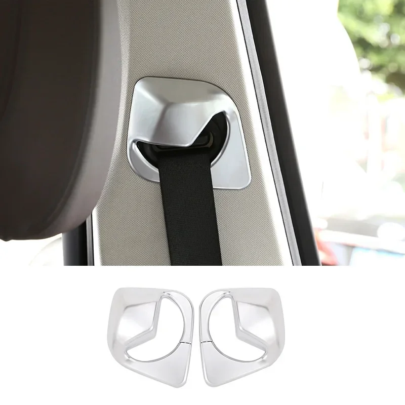 2x Chrome ABS Car Seat Safty Belt Pillar Decorate Cover Trim Auto Interior Accessories For BMW X3 X4 G02 G01 18-21
2x Chrome ABS Car Seat Safty Belt Pillar Decorate Cover Trim Auto Interior Accessories For BMW X3 X4 G02 G01 18-21