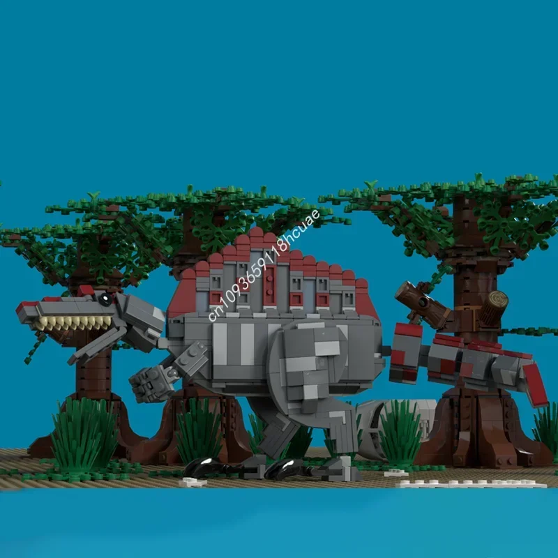 571pcs MOC Spinosaurus Jurassic World Building Blocks Festival Gift Advanced DIY Gift Designed For Adults Collections Family
571pcs MOC Spinosaurus Jurassic World Building Blocks Festival Gift Advanced DIY Gift Designed For Adults Collections Family