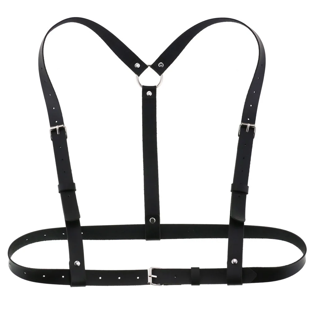 Punk Abdominal-revealing and Waist-shrinking Back and Chest Strapless Fashion Outfit Body Binding Strap Leather Belt Waistband
Punk Abdominal-revealing and Waist-shrinking Back and Chest Strapless Fashion Outfit Body Binding Strap Leather Belt Waistband
