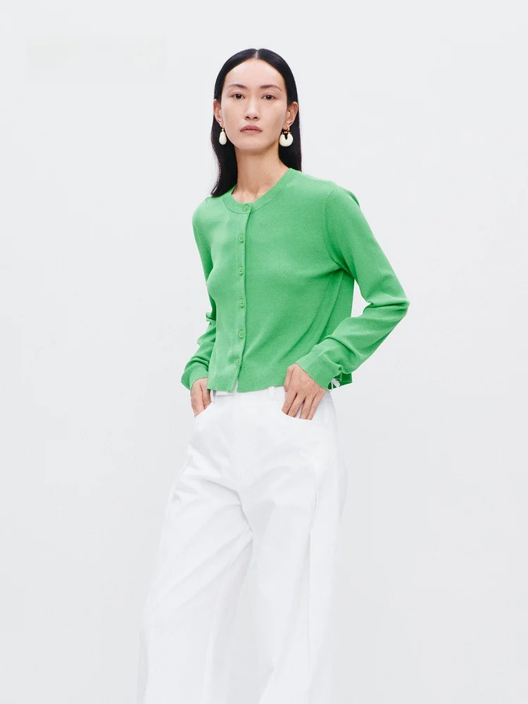 Edition P Series Knitted Open Cardigan Women's Summer New Bal Belted Top Cotton Long Sve ort Length EBC2CAR007
Edition P Series Knitted Open Cardigan Women's Summer New Bal Belted Top Cotton Long Sve ort Length EBC2CAR007