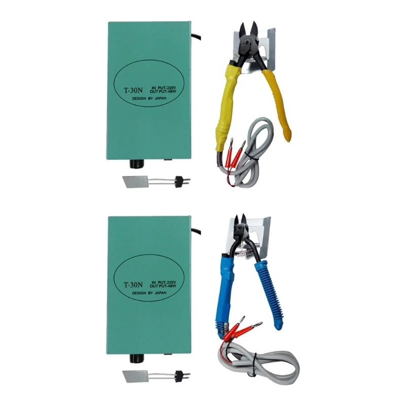 HT200/HT180 Electric Heat Scissors Thermal Cutter Cutting Handicrafts Heat Nipper Side Cutter Pliers with Power Supply
HT200/HT180 Electric Heat Scissors Thermal Cutter Cutting Handicrafts Heat Nipper Side Cutter Pliers with Power Supply