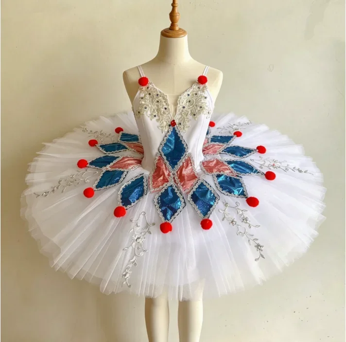 Children's Ballet Skirt Million Clown Variation Performance Costume TuTu Chiffon Fluffy Skirt
Children's Ballet Skirt Million Clown Variation Performance Costume TuTu Chiffon Fluffy Skirt
