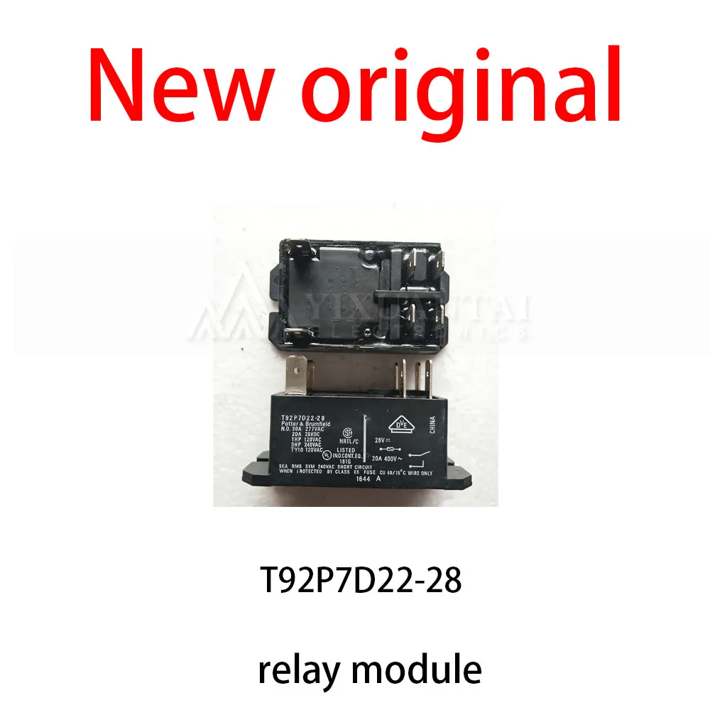 1Pcs/Lot New original T92P7D22-28 relay module
1Pcs/Lot New original T92P7D22-28 relay module