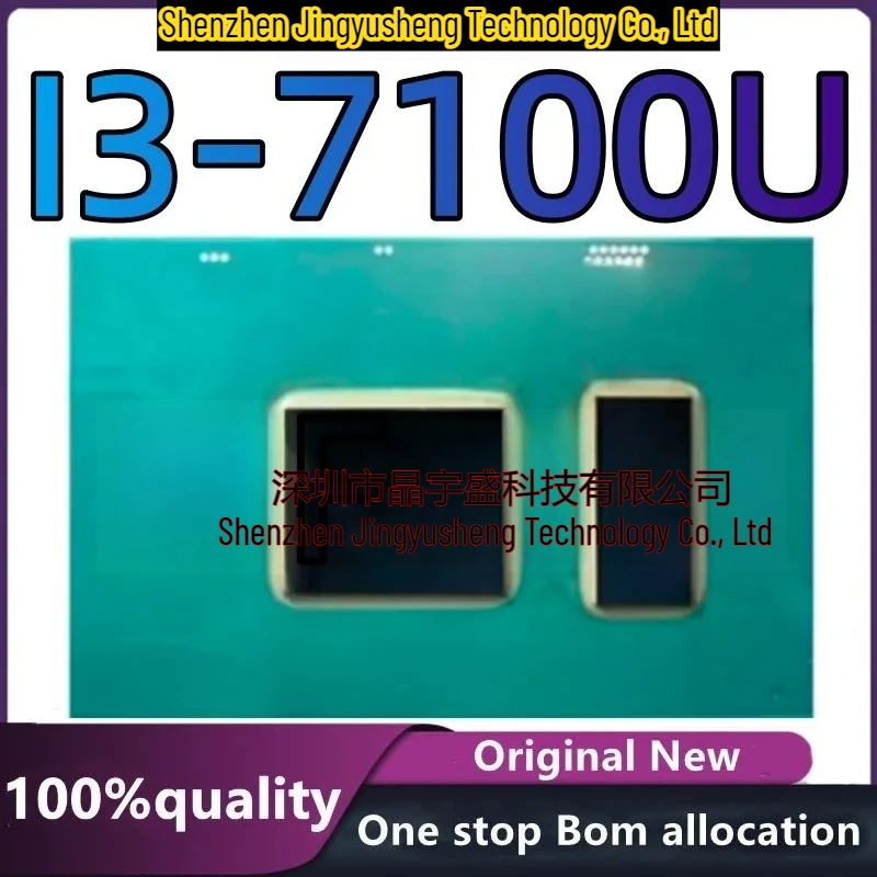 New Original I3-7100U SR2ZW SR343 BGA Notebook CPU Integrated Circuit
New Original I3-7100U SR2ZW SR343 BGA Notebook CPU Integrated Circuit
