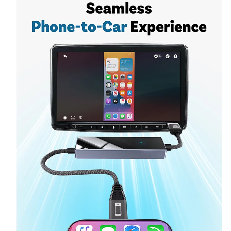Hindetel carplay adapter wireless Mirror touch Wire CarPlay Adapter Control Dongle tv box for iPhone Android castscreen
Hindetel carplay adapter wireless Mirror touch Wire CarPlay Adapter Control Dongle tv box for iPhone Android castscreen