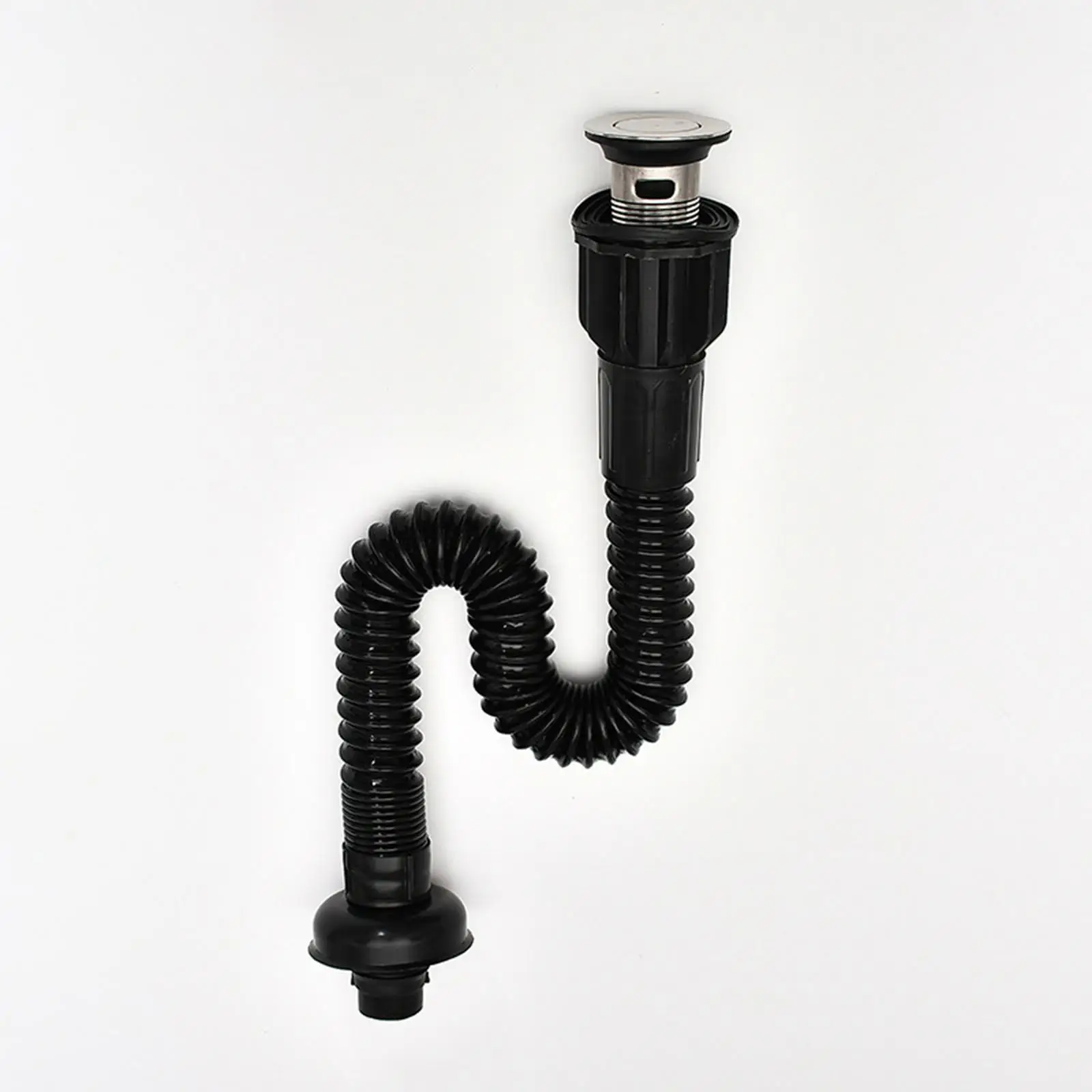 Flexible Plumbing Hose for Kitchen Sink Drain Pipe 80cm Universal Water Pipe for Bathroom Faucet Installation
Flexible Plumbing Hose for Kitchen Sink Drain Pipe 80cm Universal Water Pipe for Bathroom Faucet Installation