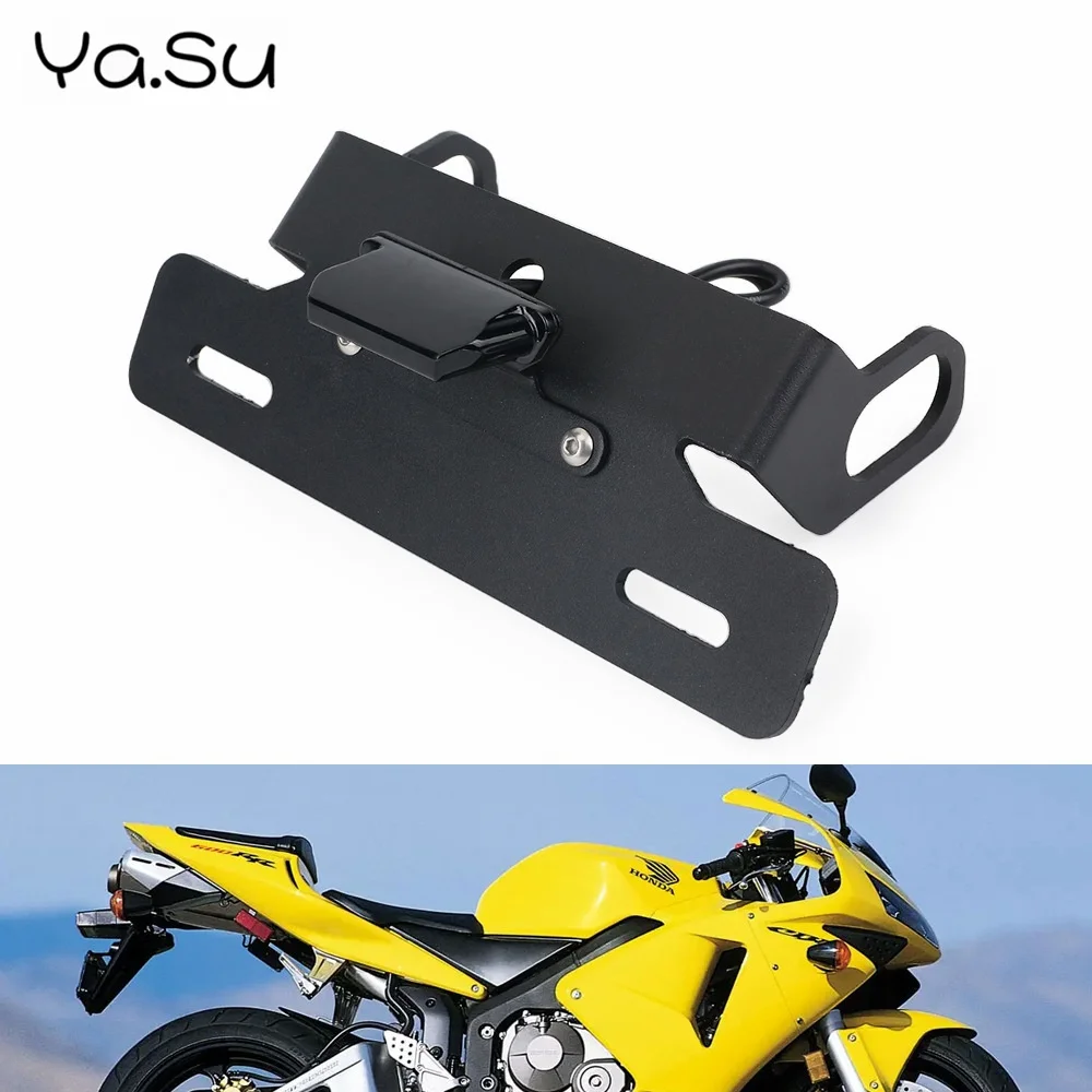 Кронштейн номерного знака мотоцикла, светодиодный светильник для HONDA CBR600RR 2003-2006 гг. CBR1000RR 2004-2007 гг.
Кронштейн номерного знака мотоцикла, светодиодный светильник для HONDA CBR600RR 2003-2006 гг. CBR1000RR 2004-2007 гг.