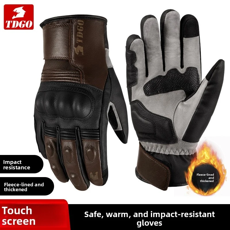 New Cycling Gloves Motorcycle Winter Gear Touchscreen Compatible Warm Sheepskin Waterproof Cold-Proof Non-Slip Gloves Men Women
New Cycling Gloves Motorcycle Winter Gear Touchscreen Compatible Warm Sheepskin Waterproof Cold-Proof Non-Slip Gloves Men Women