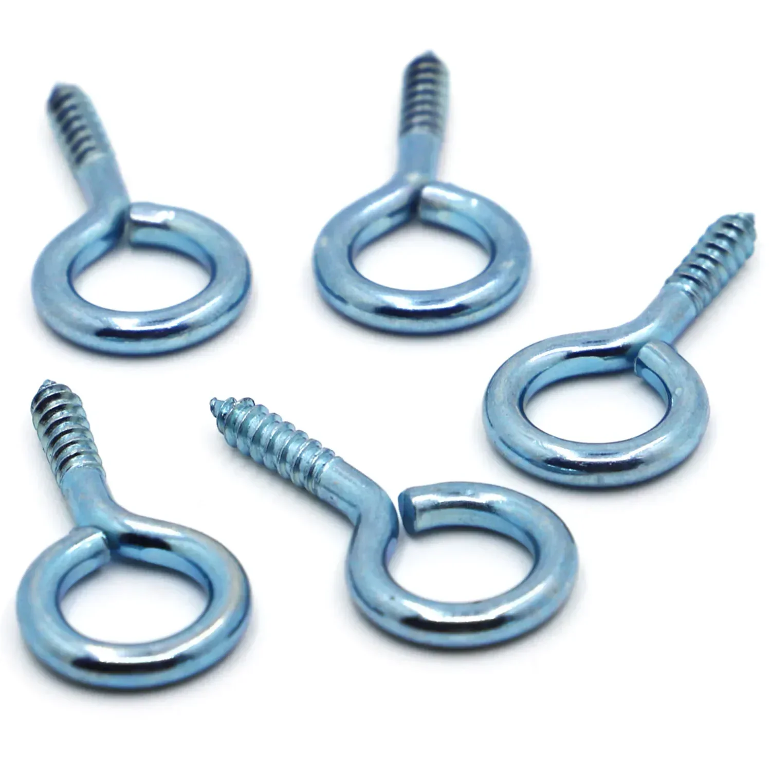 Blue Zinc Steel Eye Screw 0# 1# 2# 3# 4# 5# 6# 8# 10# 12# 14# Self-tapping Hook Screw DIY Accessories
Blue Zinc Steel Eye Screw 0# 1# 2# 3# 4# 5# 6# 8# 10# 12# 14# Self-tapping Hook Screw DIY Accessories