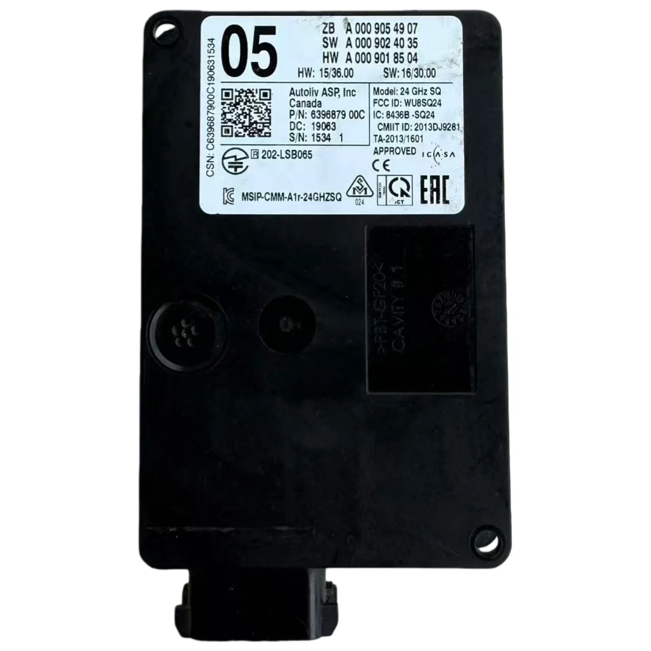 A0009054907 Blind Spot Radar Distance Sensor Front Collision Warning for Mercedes Benz W205 W222 W212 W166 W292 W218
A0009054907 Blind Spot Radar Distance Sensor Front Collision Warning for Mercedes Benz W205 W222 W212 W166 W292 W218