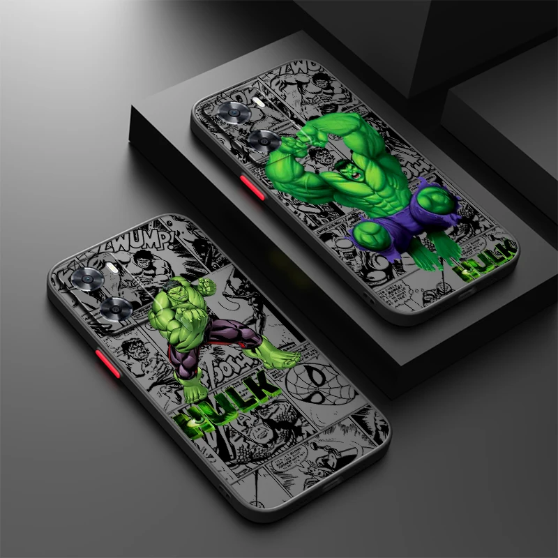 Hulk Popular Movie Marvel Art Frosted Translucent For OPPO X5 X3 A54S A5 A94 A16 A53S A57 A74 A72 A96 A98 A78 5G Back
Hulk Popular Movie Marvel Art Frosted Translucent For OPPO X5 X3 A54S A5 A94 A16 A53S A57 A74 A72 A96 A98 A78 5G Back