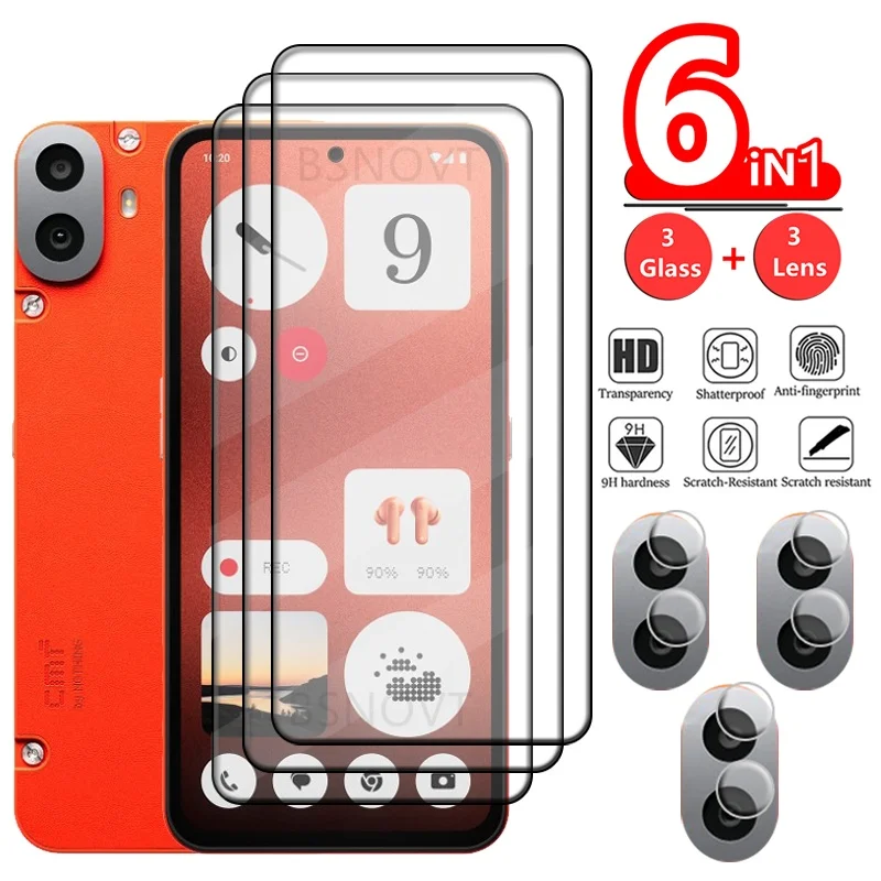 6-in-1 For Nothing CMF Phone 1 Glass Nothing CMF Phone 1 Tempered Glass Full 9H Screen Protector Nothing CMF Phone 1 Lens Glass
6-in-1 For Nothing CMF Phone 1 Glass Nothing CMF Phone 1 Tempered Glass Full 9H Screen Protector Nothing CMF Phone 1 Lens Glass