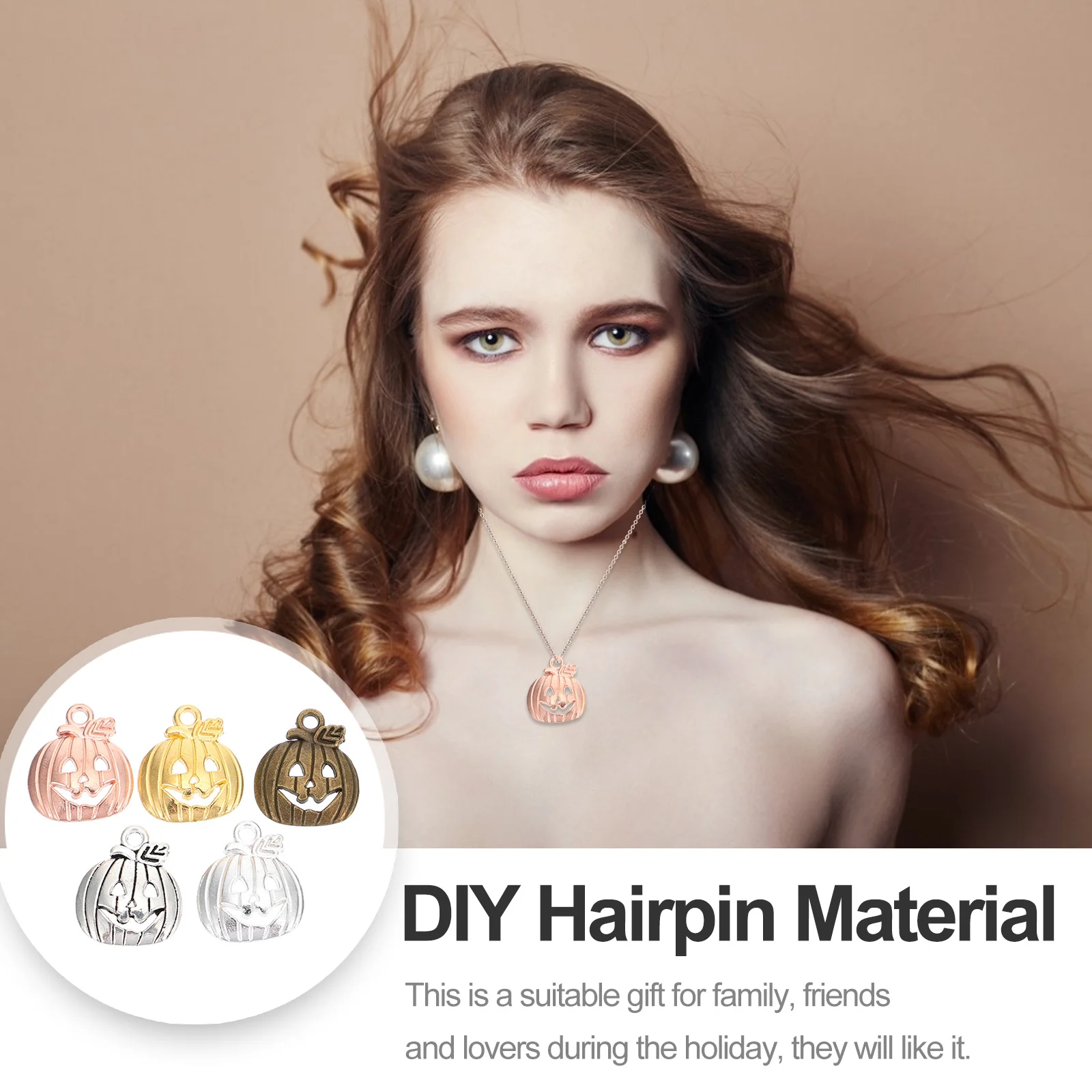 150Pcs Pumpkin Pendant Alloy Charms Halloween Jewelry Making DIY Necklace Bracelets Keychain Accessories Alloy Jewelry Pendant
150Pcs Pumpkin Pendant Alloy Charms Halloween Jewelry Making DIY Necklace Bracelets Keychain Accessories Alloy Jewelry Pendant