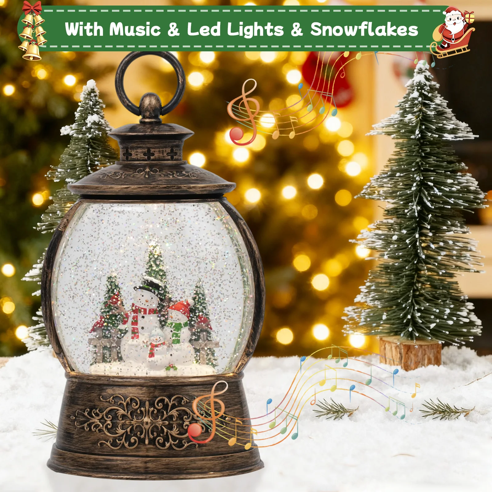 2025 New USB Powered Christmas Snowball Lights with Music, Dancing Snowflakes & Snowmen for Christmas Tree Perfect Holiday Gift
2025 New USB Powered Christmas Snowball Lights with Music, Dancing Snowflakes & Snowmen for Christmas Tree Perfect Holiday Gift