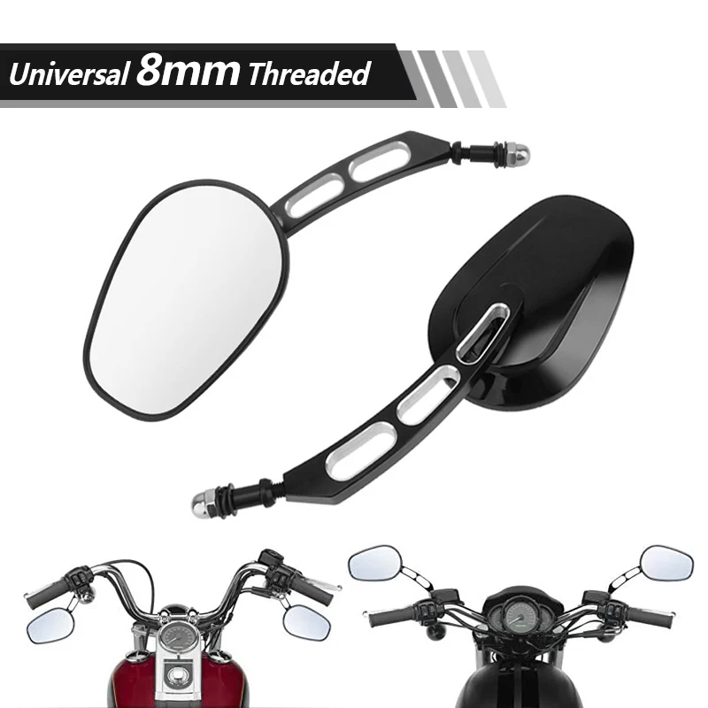 Black 8mm Rear View Side Mirror For Harley Road King Electra Glide Softail Sportster XL883 1200 Dyna V-ROD Touring
Black 8mm Rear View Side Mirror For Harley Road King Electra Glide Softail Sportster XL883 1200 Dyna V-ROD Touring