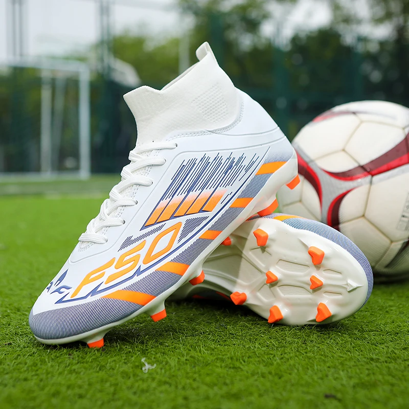 New Men Soccer Shoes Hot-selling Non-Slip Boys Grass High-quality Match Sneakers Football Boots Outdoor High-top Light Cleats
New Men Soccer Shoes Hot-selling Non-Slip Boys Grass High-quality Match Sneakers Football Boots Outdoor High-top Light Cleats