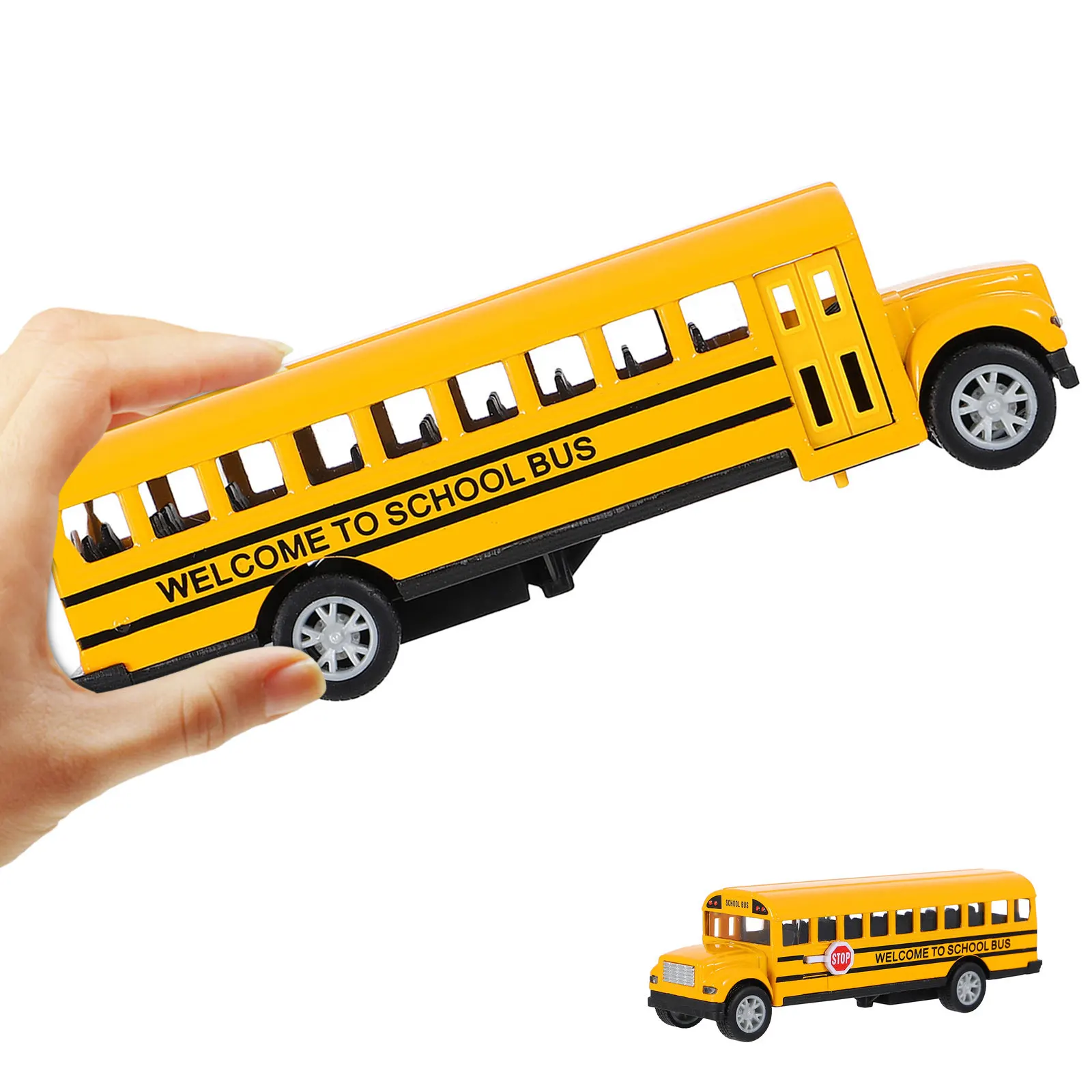 1Pcs Alloy Pull Back School Bus Compact Size Colorful Kids Vehicle Gift Car Bus Toy Pull Back Toy
1Pcs Alloy Pull Back School Bus Compact Size Colorful Kids Vehicle Gift Car Bus Toy Pull Back Toy