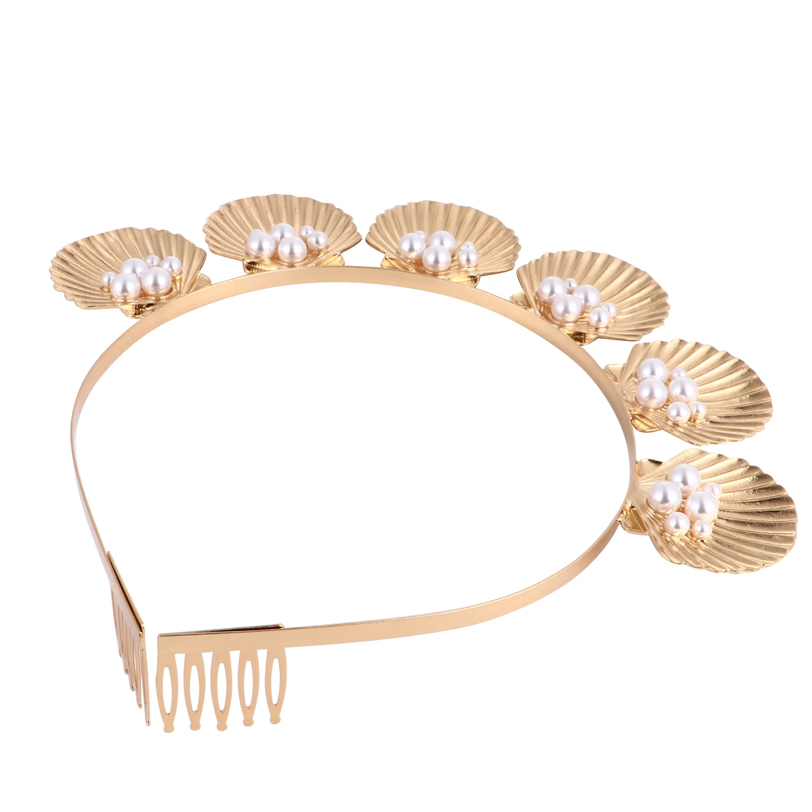 Mermaid Alloy Shell Headband Bride Seashells Headbands Metal Costume Decorative Hairband
Mermaid Alloy Shell Headband Bride Seashells Headbands Metal Costume Decorative Hairband