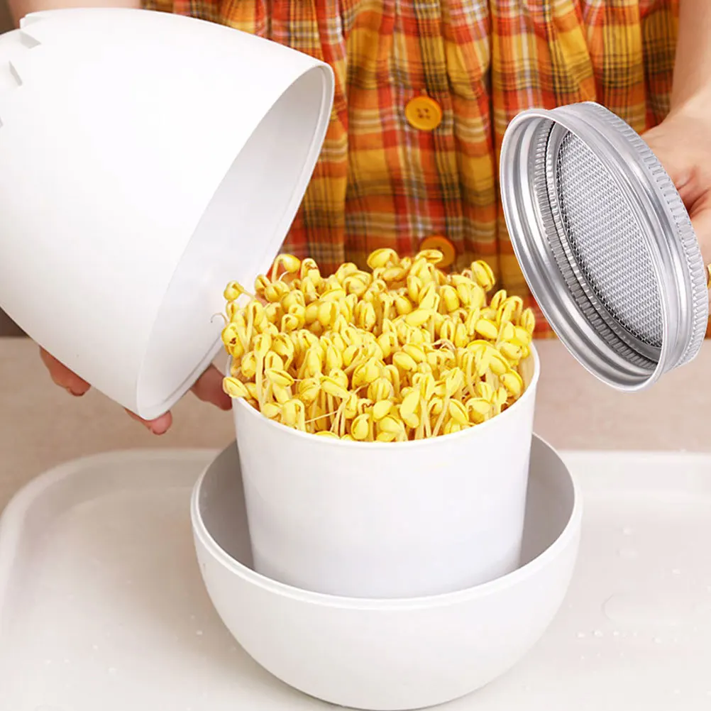 12Pcs Sprouting Jar Caps Stainless Steel Mason Jar Mesh Lids Strainer Covers Bean Sprout Filters Kitchen Sprouting Lid 
12Pcs Sprouting Jar Caps Stainless Steel Mason Jar Mesh Lids Strainer Covers Bean Sprout Filters Kitchen Sprouting Lid