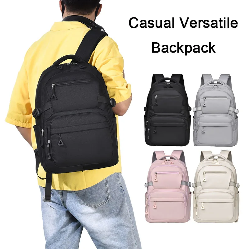 Large Capacity Unisex Backpack,multiplepocketswith,adjustable Shoulder Straps,suitable For High School And Daily Commuting
Large Capacity Unisex Backpack,multiplepocketswith,adjustable Shoulder Straps,suitable For High School And Daily Commuting