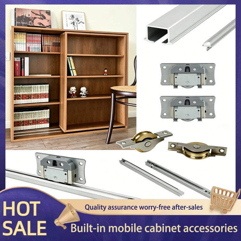 Household Sliding Door Cabinet Silent Soft Close Double Buffer Built In Movable Cabinet Invisible Slide Rail Hanging Rail
Household Sliding Door Cabinet Silent Soft Close Double Buffer Built In Movable Cabinet Invisible Slide Rail Hanging Rail