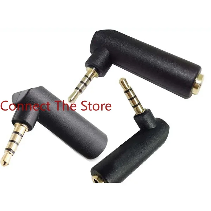 3PCS Headphone Adapter Male To Female 90 Degree L Type 3.5mm Right Angle Elbow Four-stage Audio Nickel Plating
3PCS Headphone Adapter Male To Female 90 Degree L Type 3.5mm Right Angle Elbow Four-stage Audio Nickel Plating