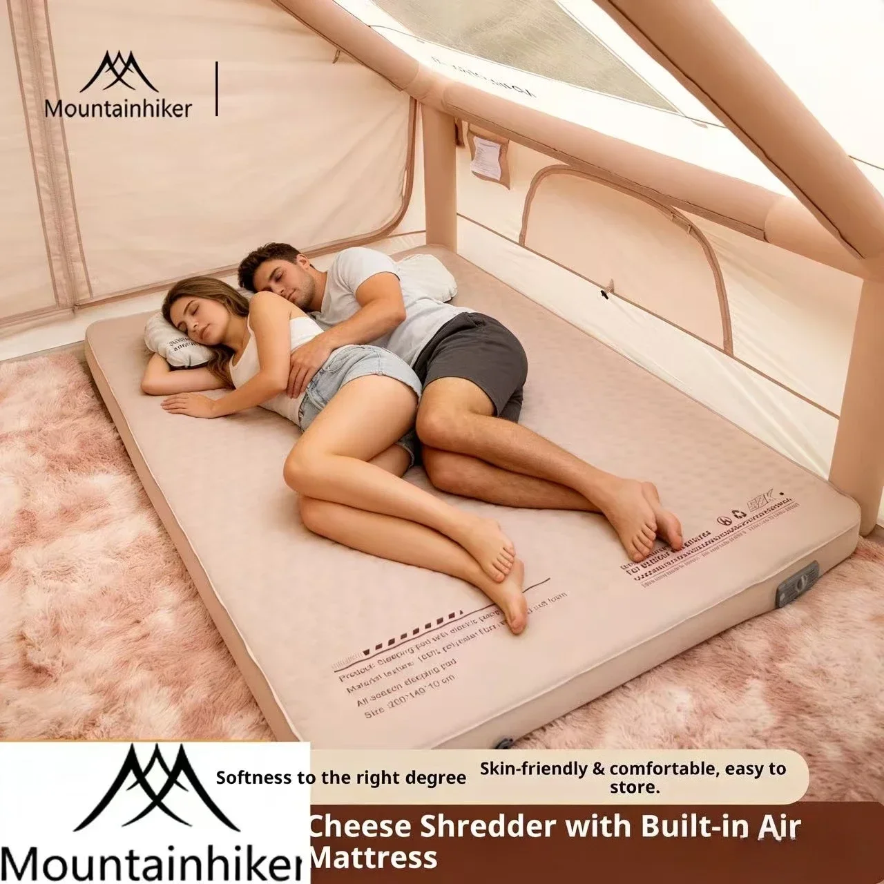 Надувной матрас Mountainhiker Upgrade Edition, высотой 10 см, с сумкой для хранения, портативный коврик для кемпинга
Надувной матрас Mountainhiker Upgrade Edition, высотой 10 см, с сумкой для хранения, портативный коврик для кемпинга