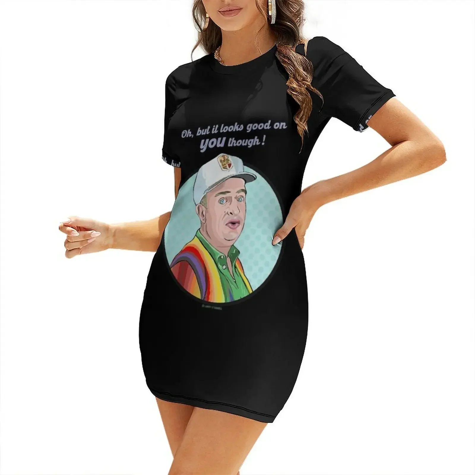 Caddyshack Short-Sleeved Dress sexy dress Casual dresses cute dress chic and elegant woman
Caddyshack Short-Sleeved Dress sexy dress Casual dresses cute dress chic and elegant woman