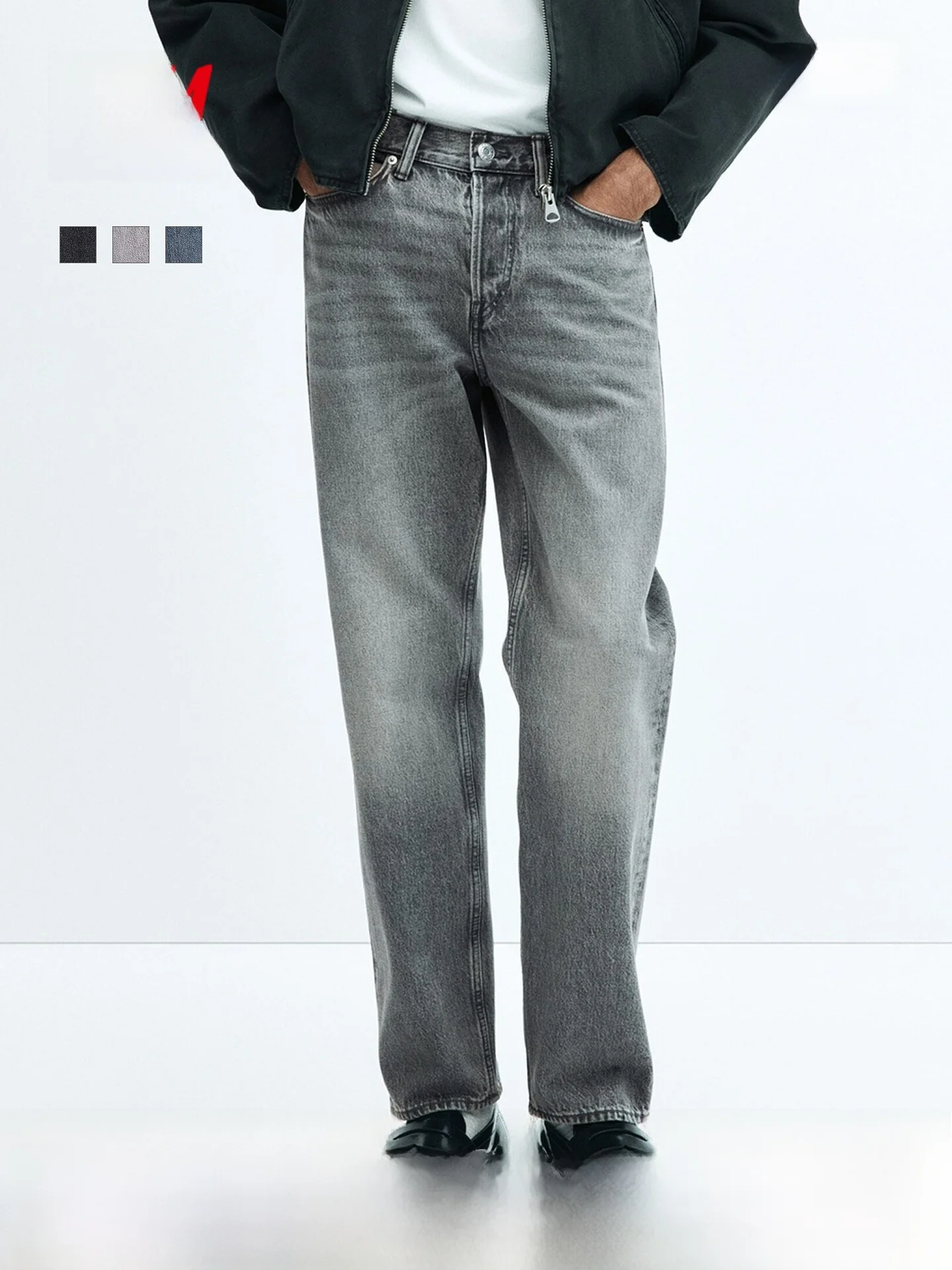 H&M 2026 Summer New Men's Casual Version Jeans Loose Fit mid Waist Cotton Material Same as Mall Counterpart
H&M 2026 Summer New Men's Casual Version Jeans Loose Fit mid Waist Cotton Material Same as Mall Counterpart