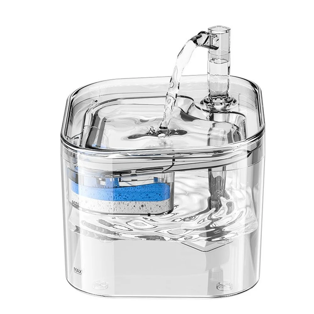 Водяной фонтан для домашних животных, л, Циркуляционный фильтр, водный диспенсер для кошек, автоматический водный фонтан для кошек с датчиком движения