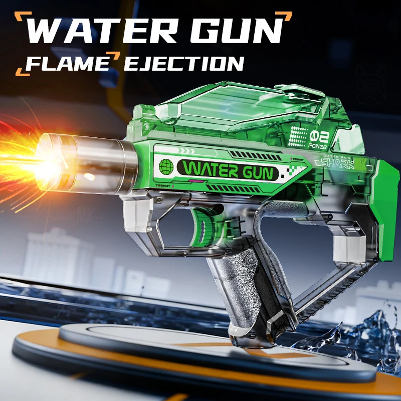 Electric Water Guns with Flashing Lights Multi-shot Automatic Water Guns Blasters Summertime Outdoor Beach Toy Boys Kids Gifts
Electric Water Guns with Flashing Lights Multi-shot Automatic Water Guns Blasters Summertime Outdoor Beach Toy Boys Kids Gifts