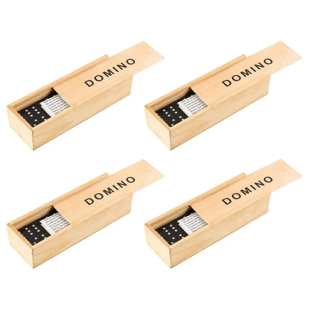 Dominoes Sets Wooden Toys Hand Eye Coordination Kids Adults Indoor Outdoor Storage Case Building Games
Dominoes Sets Wooden Toys Hand Eye Coordination Kids Adults Indoor Outdoor Storage Case Building Games