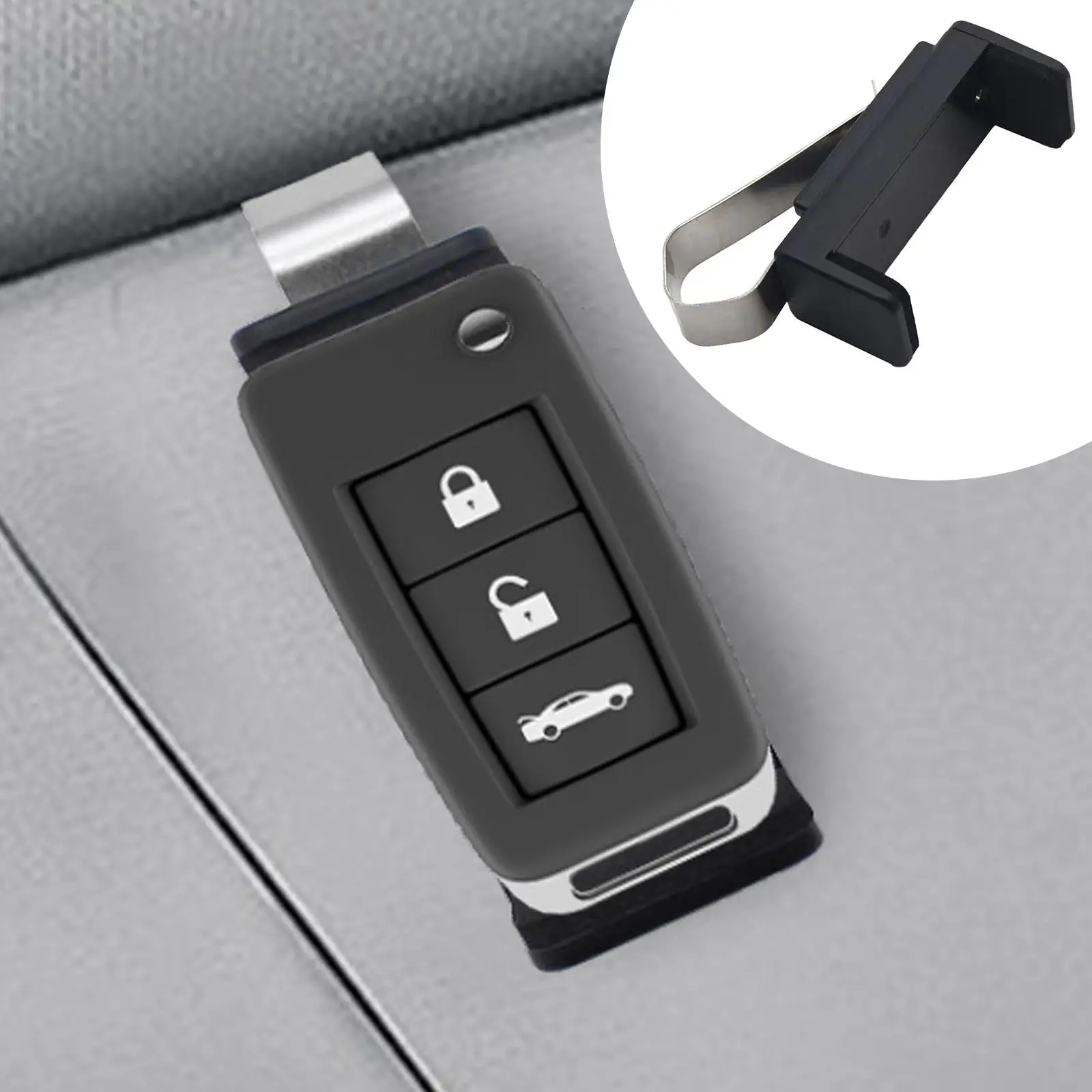 Car Remote Holder Visor Clip Universal Garage Door Opener Bracket Replacement Stable Clip On Holder For Car Sun Visor Mount
Car Remote Holder Visor Clip Universal Garage Door Opener Bracket Replacement Stable Clip On Holder For Car Sun Visor Mount
