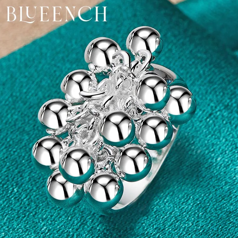 Blueench 925 Sterling Silver Ball Bead Mushroom Ring for Women's Party Wedding Fashion Glamour Jewelry
Blueench 925 Sterling Silver Ball Bead Mushroom Ring for Women's Party Wedding Fashion Glamour Jewelry