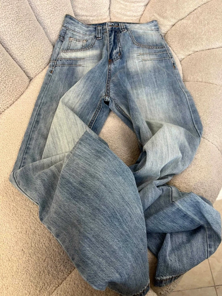 Мужские джинсы с текстурой бамбука Blue Waed, с высокой талией, удлиняющие ноги, в американском стиле, свободного кроя, расклешенные брюки, повседневная одежда
Мужские джинсы с текстурой бамбука Blue Waed, с высокой талией, удлиняющие ноги, в американском стиле, свободного кроя, расклешенные брюки, повседневная одежда