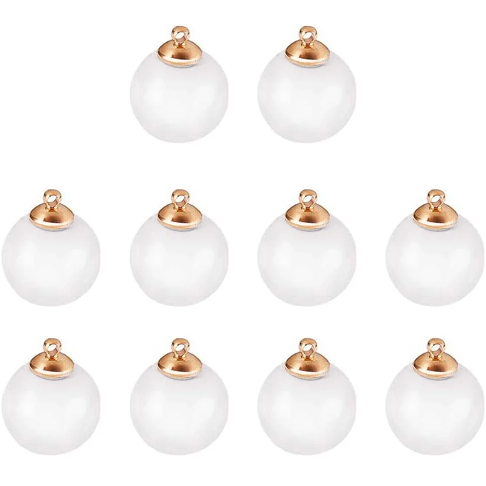 10pcs Glass Ball Hat Set Clear Mini Jewellery Making Supplies Christmas Charms DIY Pendant Bracelet Accessories
10pcs Glass Ball Hat Set Clear Mini Jewellery Making Supplies Christmas Charms DIY Pendant Bracelet Accessories