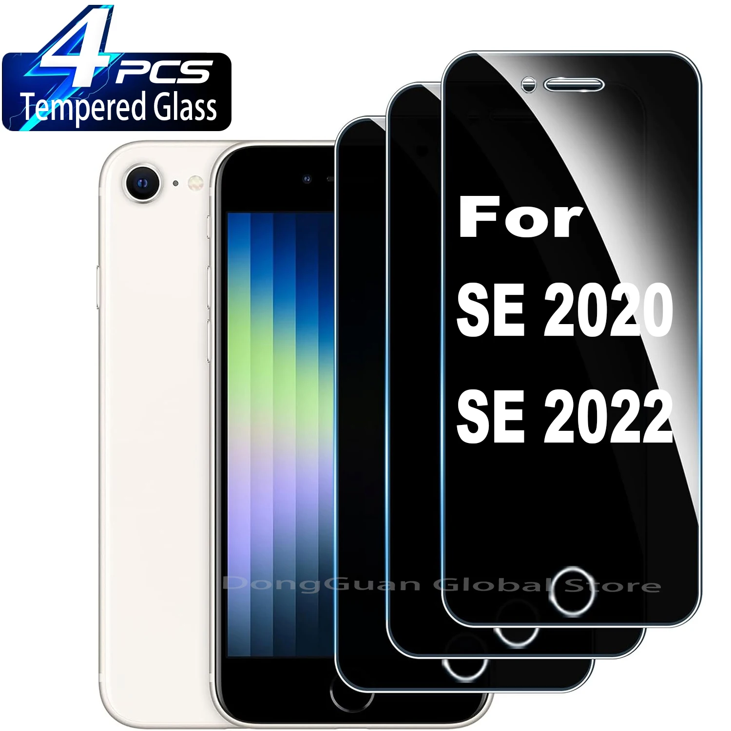 For iPhone SE 2020 2022 Anti Spy Tempered Glass Screen Protector Privacy Glass Film
For iPhone SE 2020 2022 Anti Spy Tempered Glass Screen Protector Privacy Glass Film
