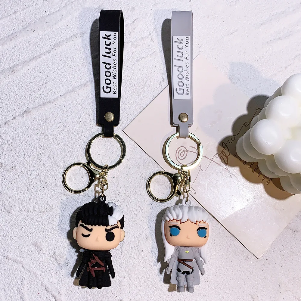 Berserk Keychain Guts Griffith Anime Figure Backpack Pendant Cartoon Peripherals Action Figures Creative Gifts Funny Toys
Berserk Keychain Guts Griffith Anime Figure Backpack Pendant Cartoon Peripherals Action Figures Creative Gifts Funny Toys