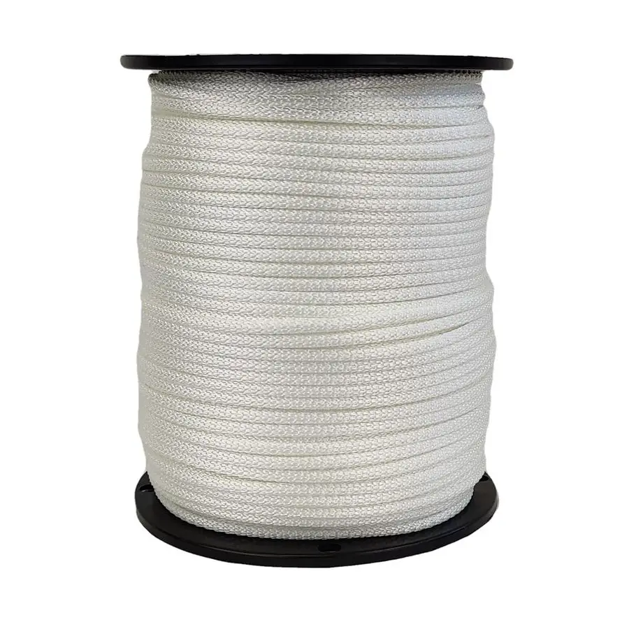 16 inch White Dacron Polyester Rope 500 Foot Spool Solid Braid Industrial Grade High UV and Abrasion Resistance Low Stretch
16 inch White Dacron Polyester Rope 500 Foot Spool Solid Braid Industrial Grade High UV and Abrasion Resistance Low Stretch
