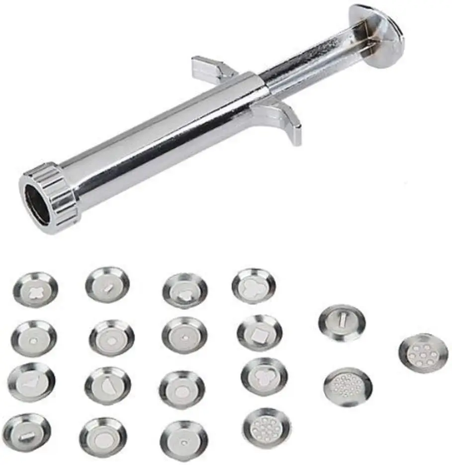 Polymer Clay Extruder Gun with 19 Discs for Fondant, Cake Decorating, Sugarcraft
Polymer Clay Extruder Gun with 19 Discs for Fondant, Cake Decorating, Sugarcraft